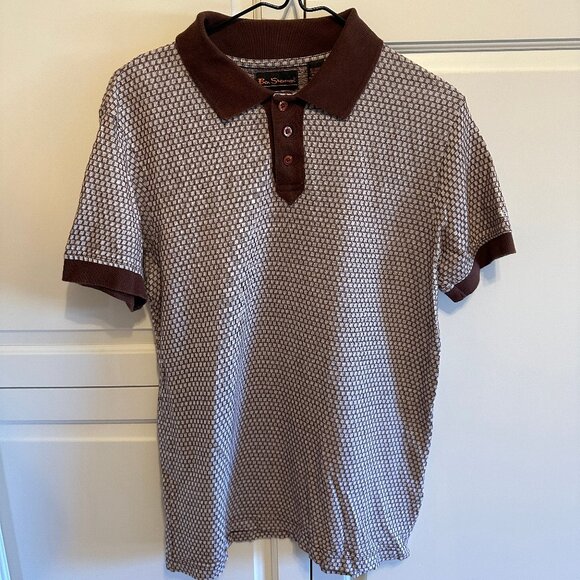 Ben Sherman Polo  (brown) - Picture 1 of 7